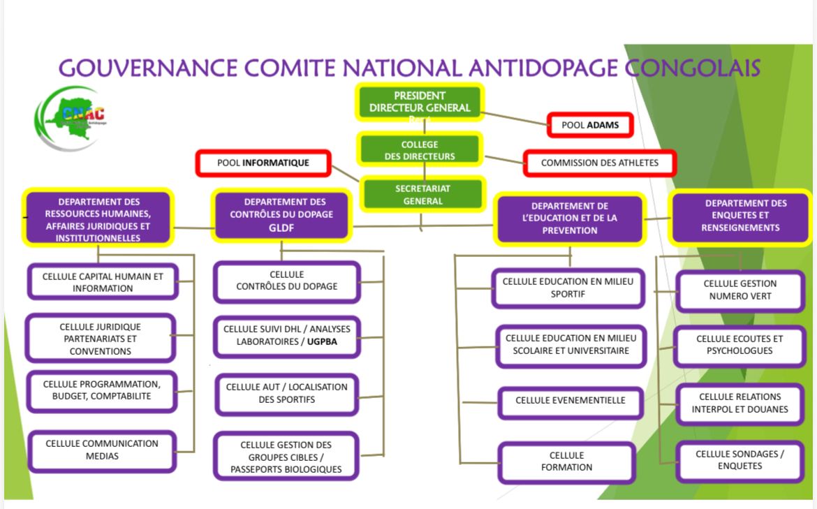 Organigramme du CNAC